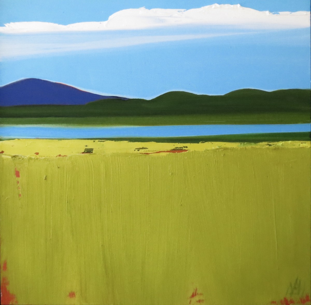 By The River by Nancy B. Hartley 