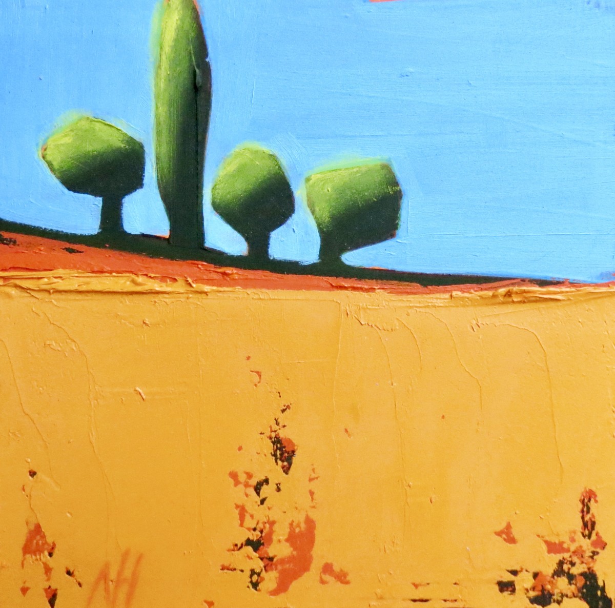 A Bright Day by Nancy B. Hartley 