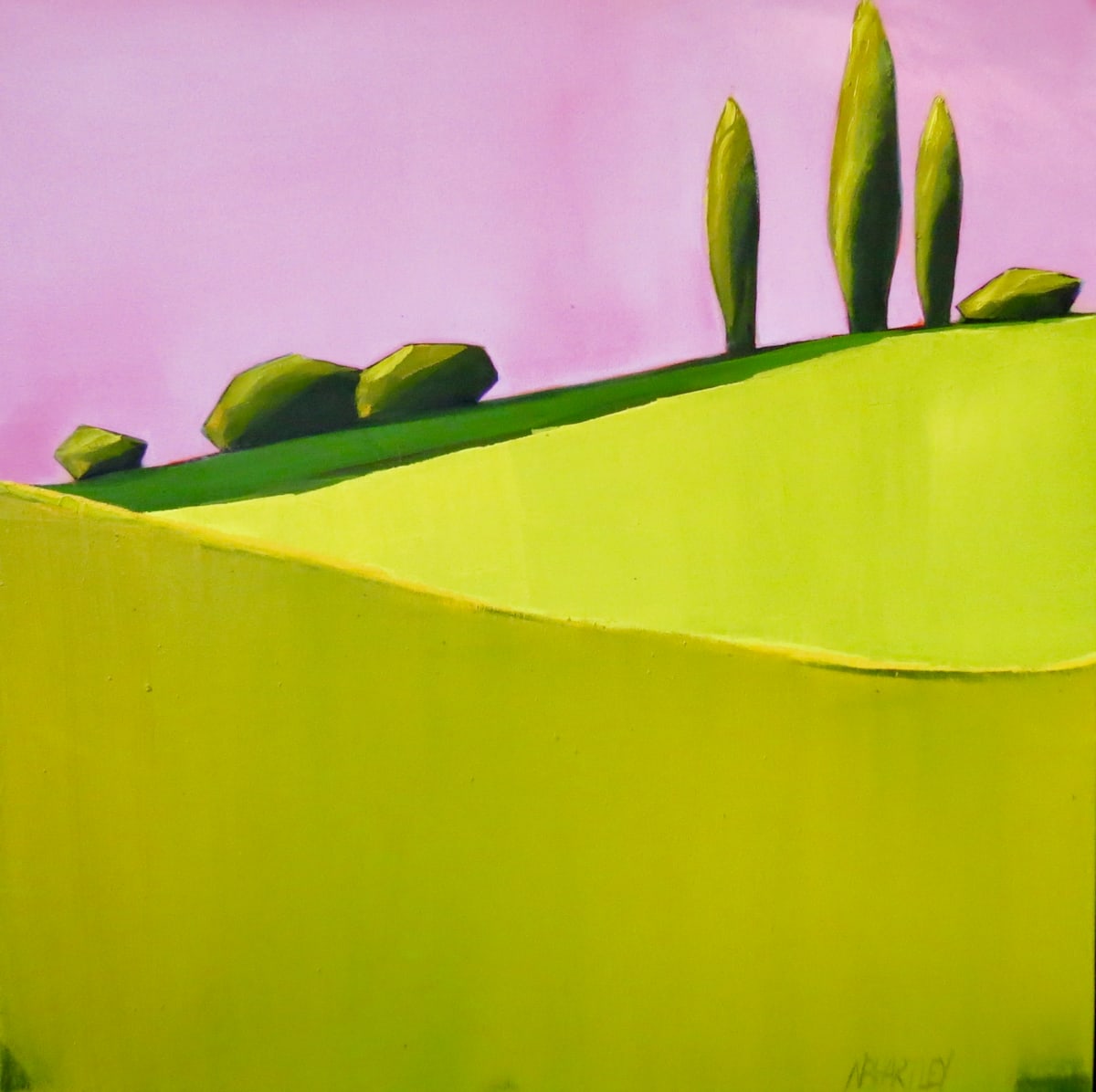 Pink Sky Above by Nancy B. Hartley, Image 1.
