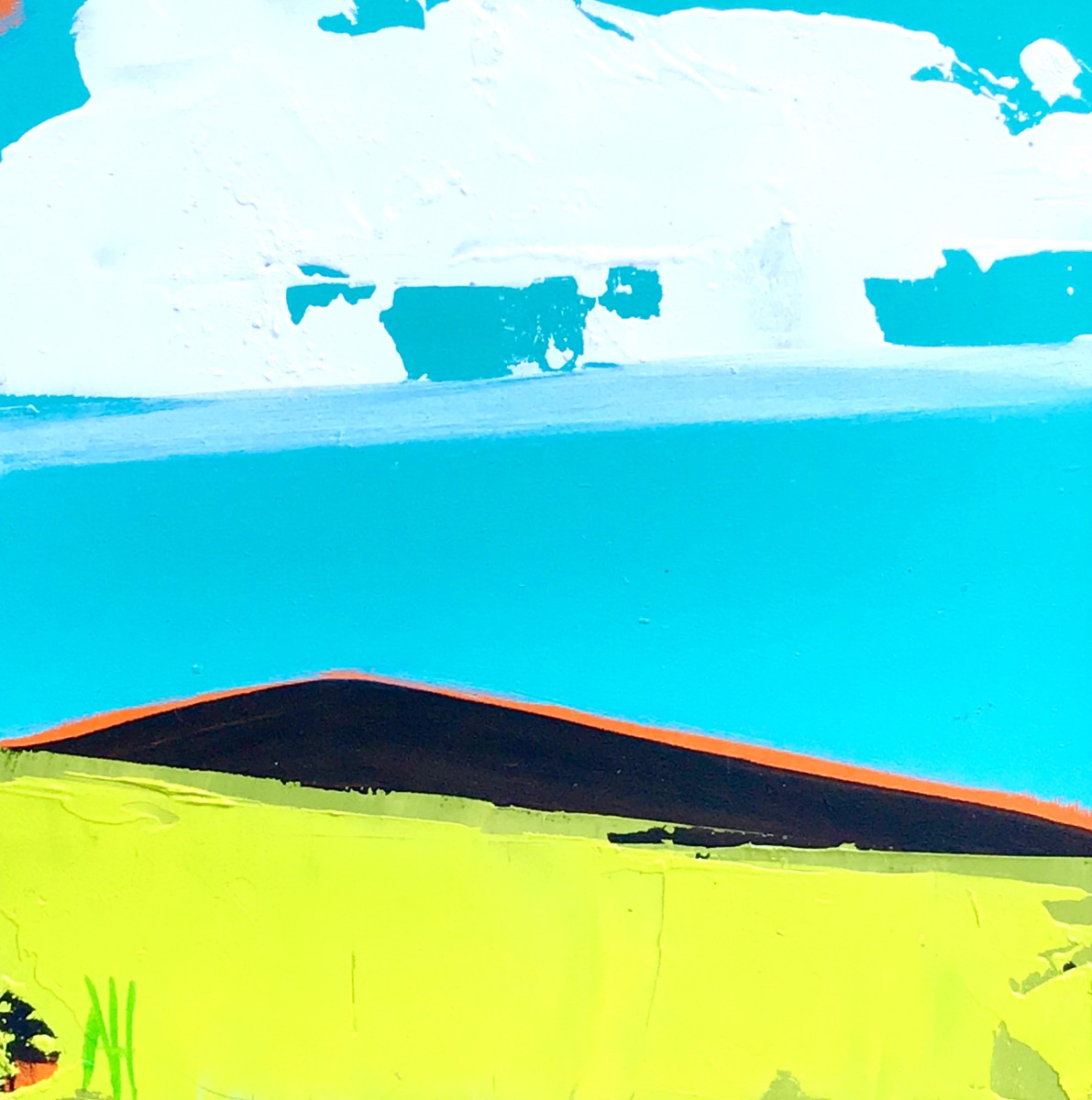 Summer Clouds by Nancy B. Hartley 