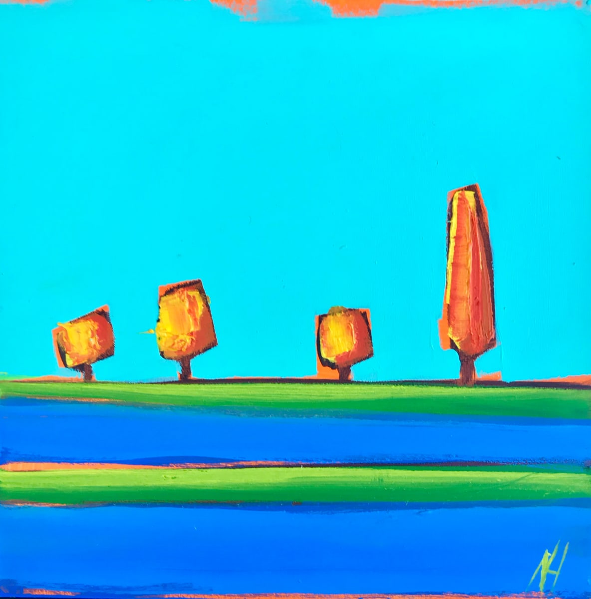 Quartet 3 by Nancy B. Hartley, Image 1.