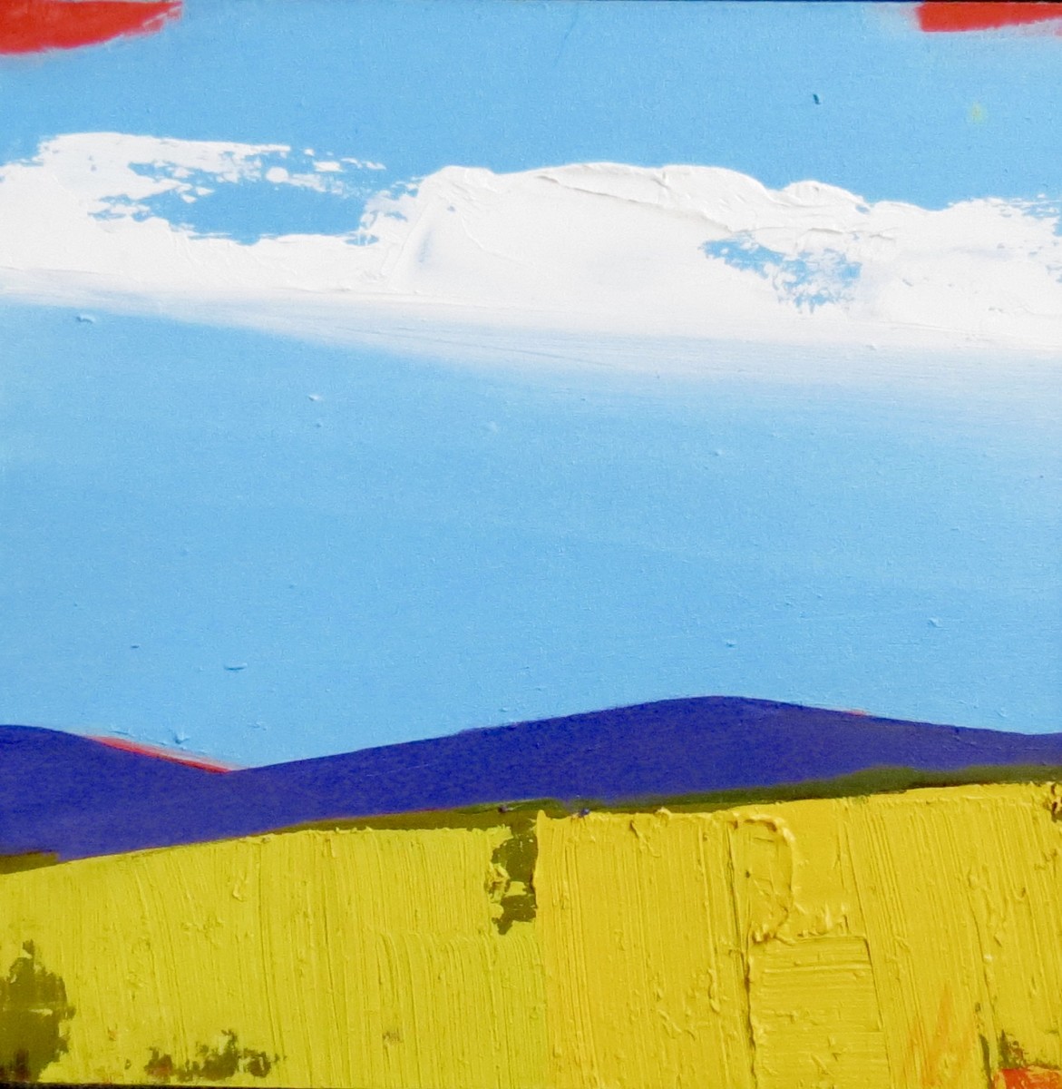 Violet Hills 1 by Nancy B. Hartley 