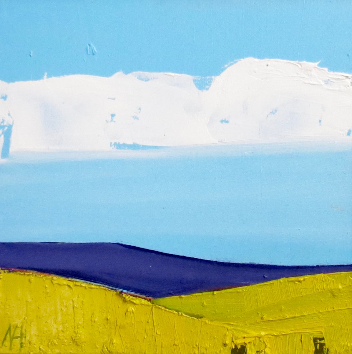 Violet Hills 2 by Nancy B. Hartley, Image 1.