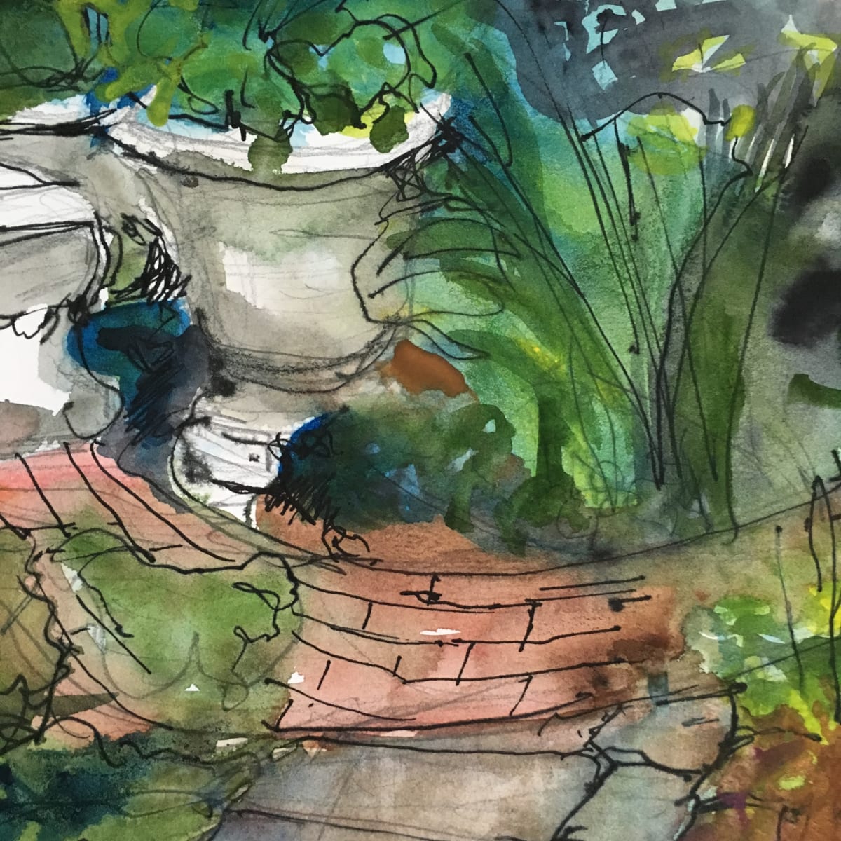 down the garden path by beth vendryes williams, Image 1.