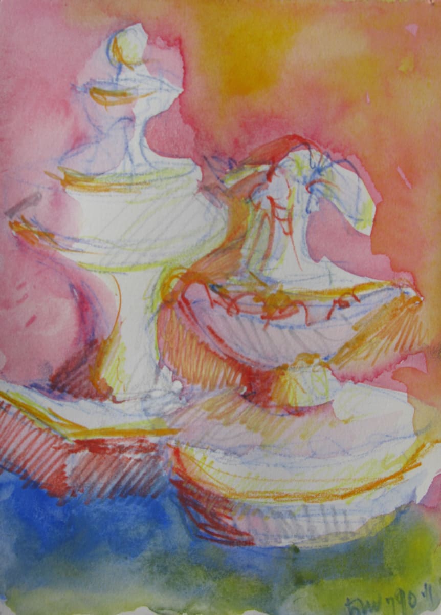 dancing fountains by beth vendryes williams, Image 1.
