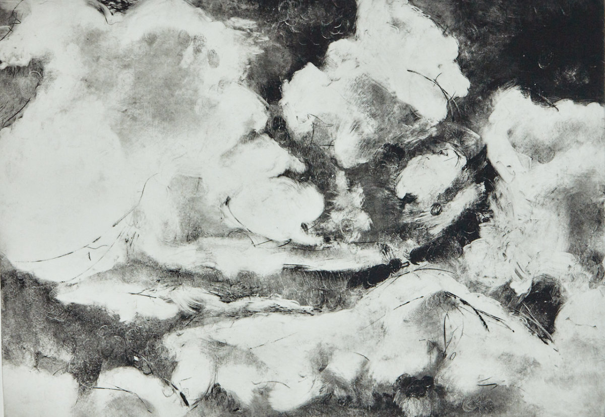 crashing  clouds by beth vendryes williams, Image 1.