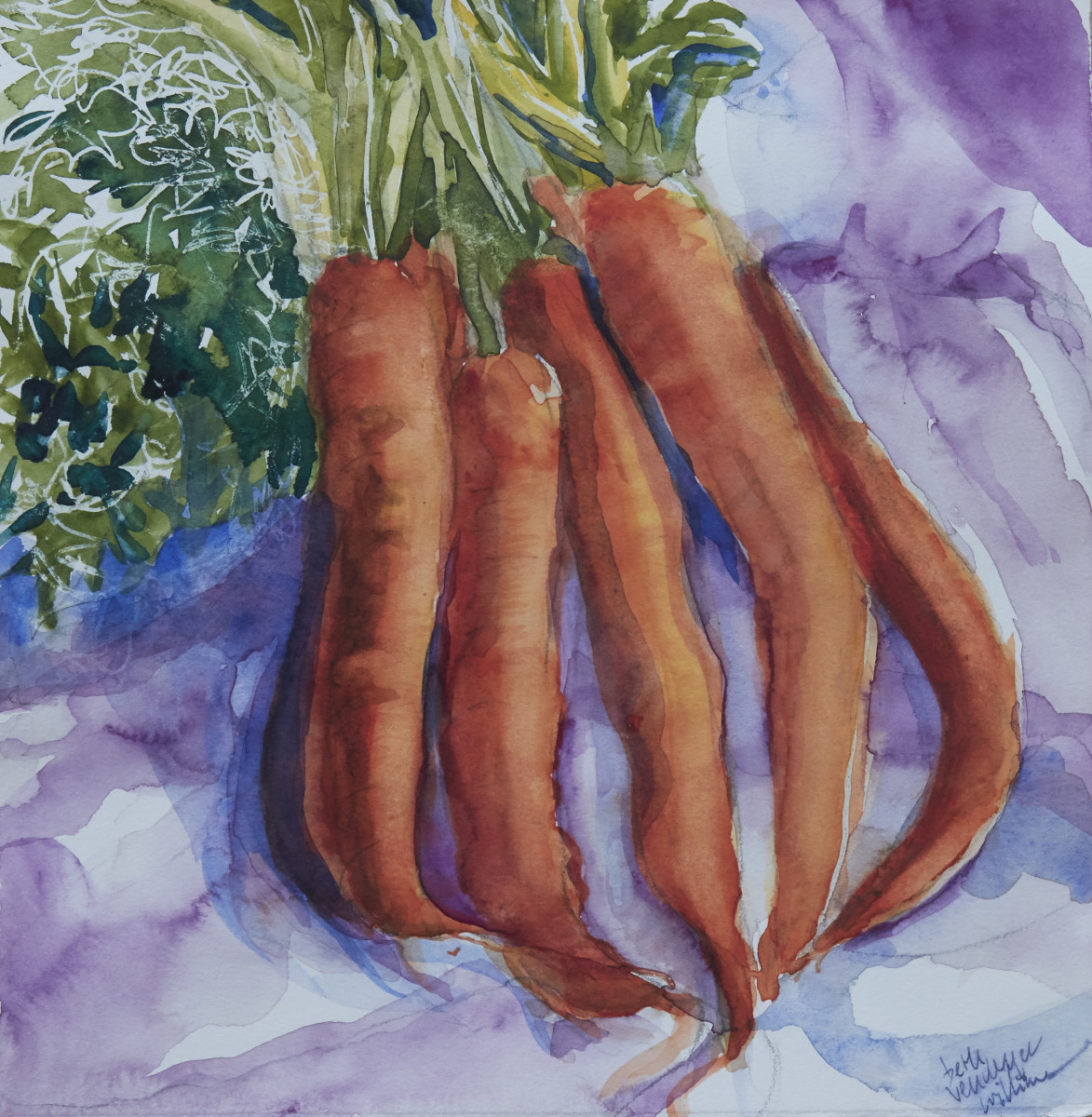 carrot bouquet 974 by beth vendryes williams, Image 1.