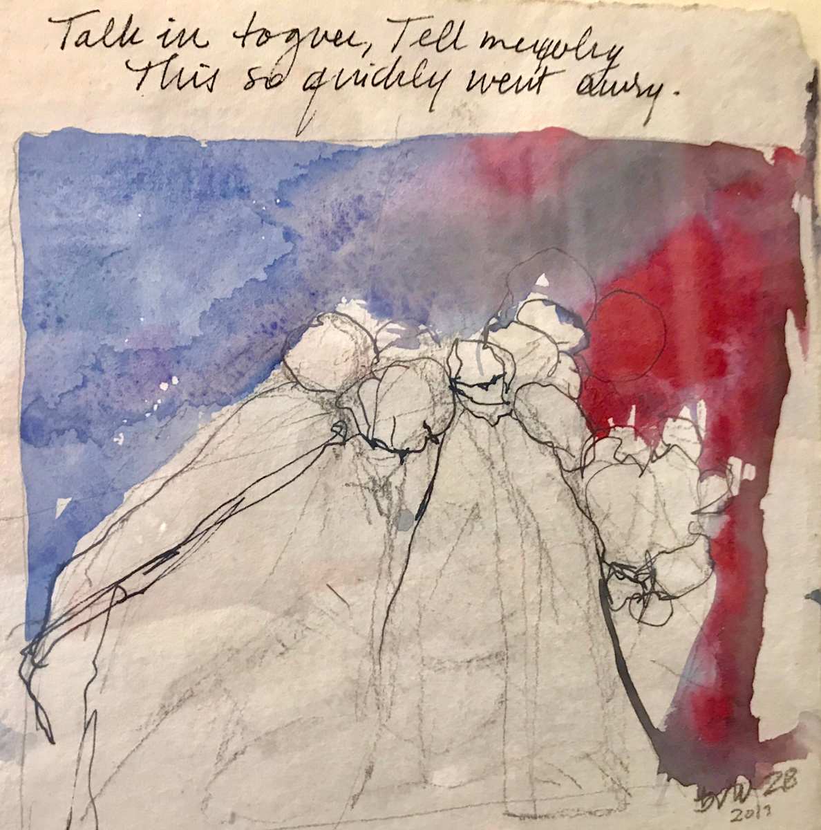time travel:  sadly watching by beth vendryes williams, Image 1.