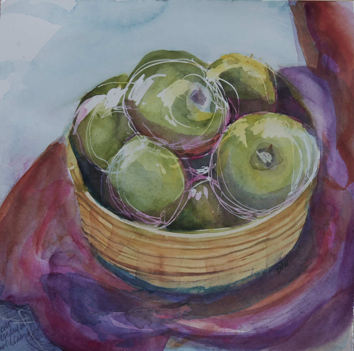 green apples 976 by beth vendryes williams 