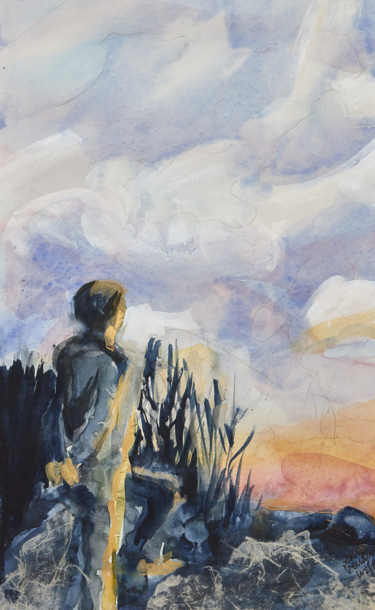 hope & grateful thoughts at evening/ vespers by beth vendryes williams 