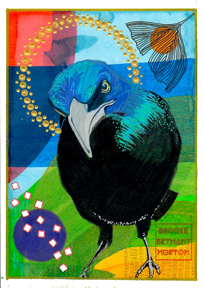 Blue Grackle by Brooke Horton, Image 1.