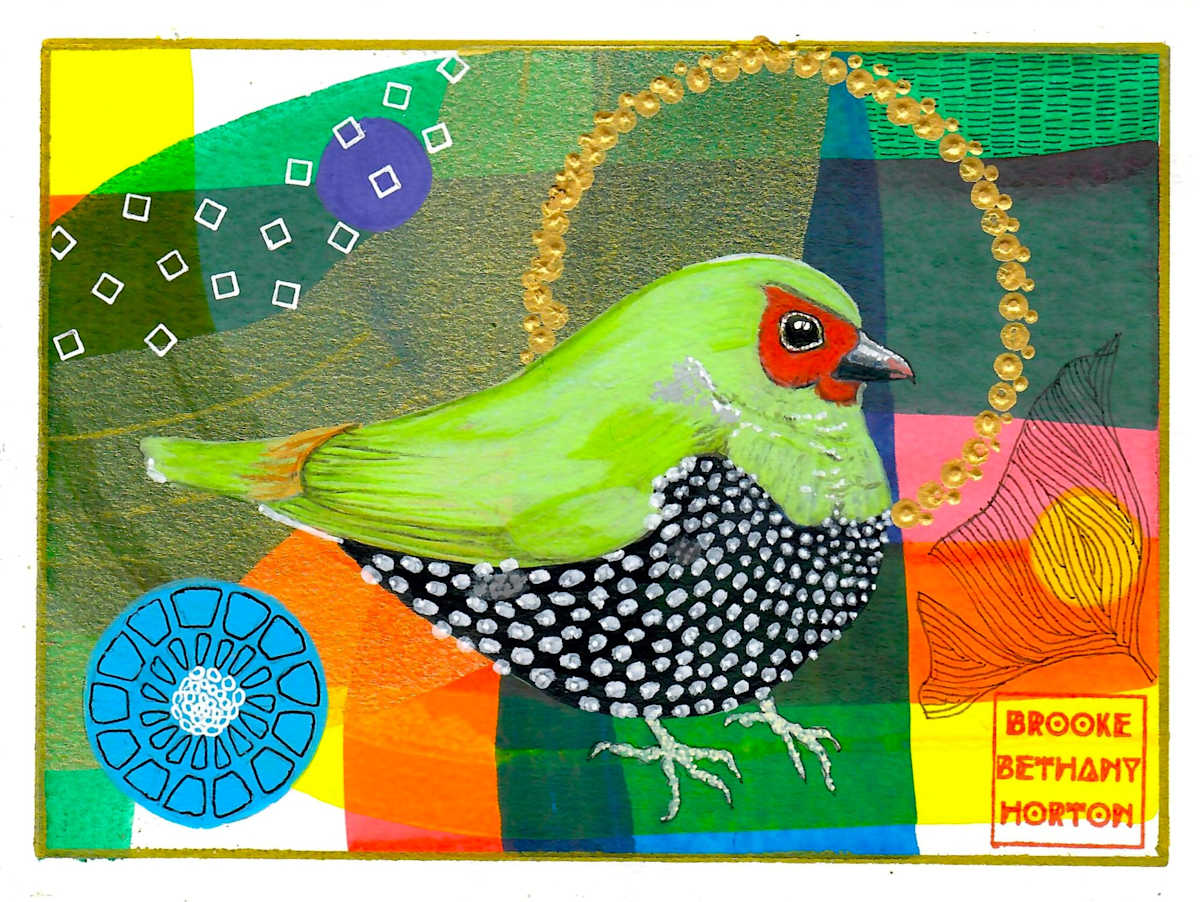 Green Twinspot by Brooke Horton, Image 1.