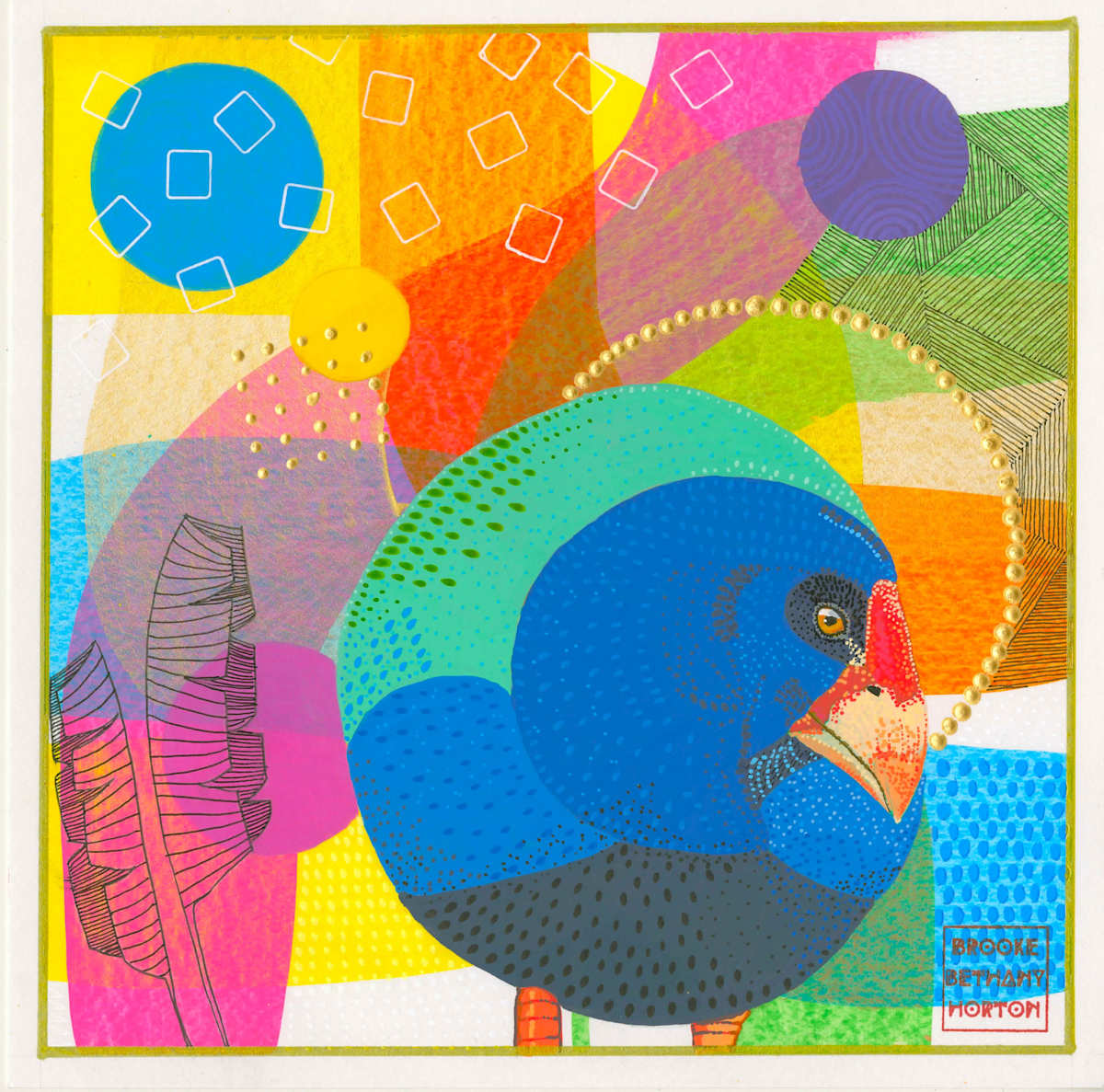 Takahe Borb by Brooke Horton, Image 1.