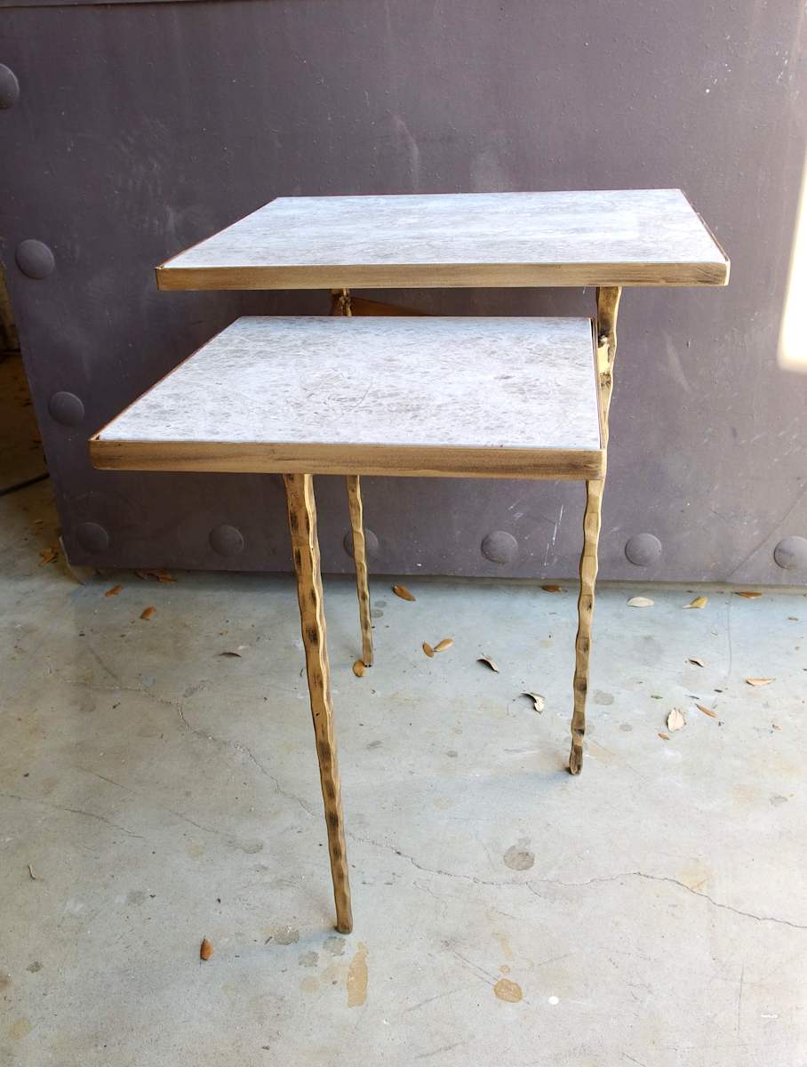 Two Tier Tri-Leg by reworksHome, Image 2.
