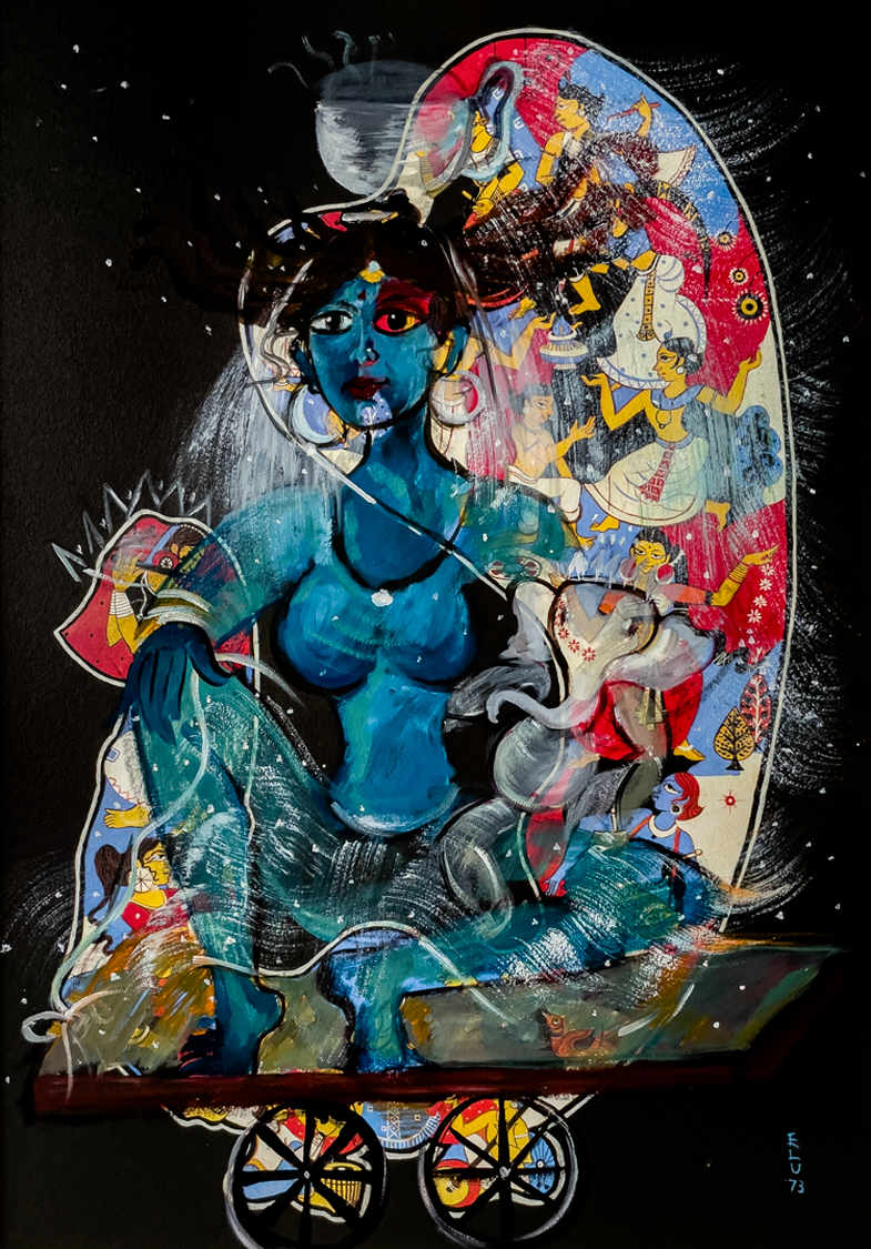 Ma on Wheels by Ela Shah, Image 1.