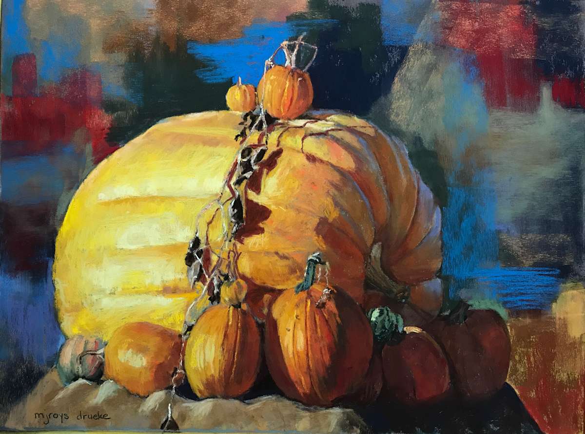 Pumpkins Great and Small by Mary Jo Roys Drueke, Image 1.