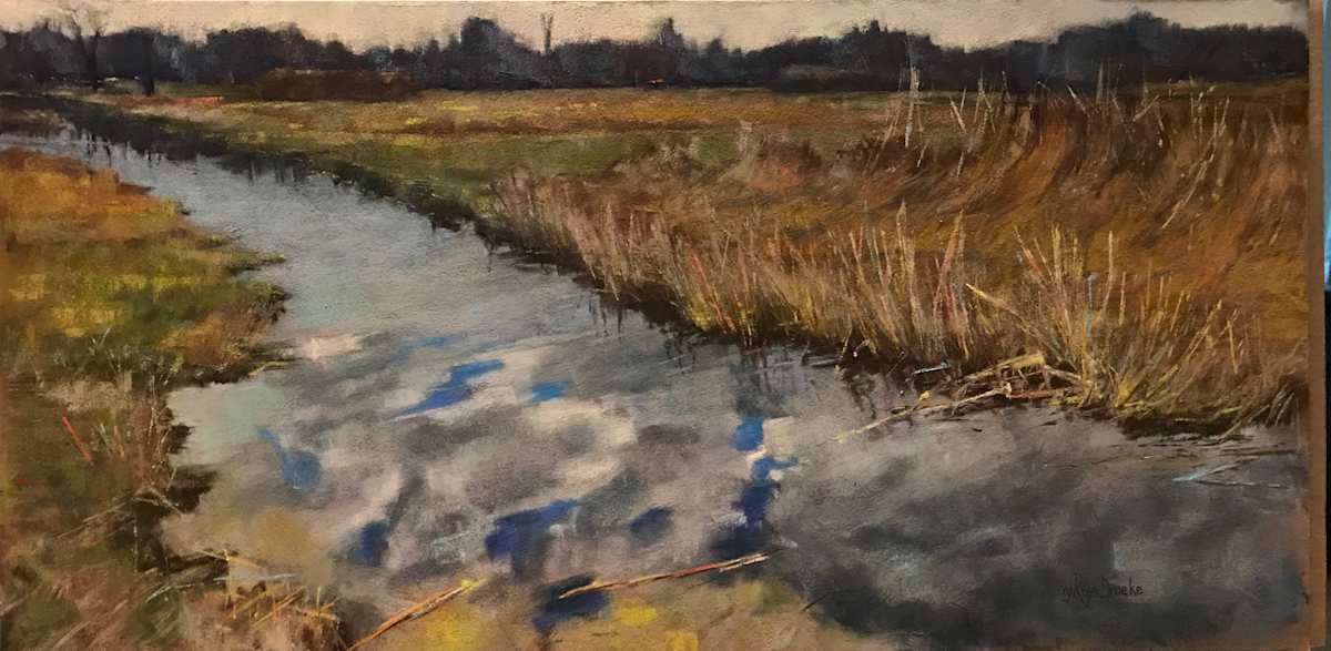 Peek-a- Blue by Mary Jo Roys Drueke, Image 1.