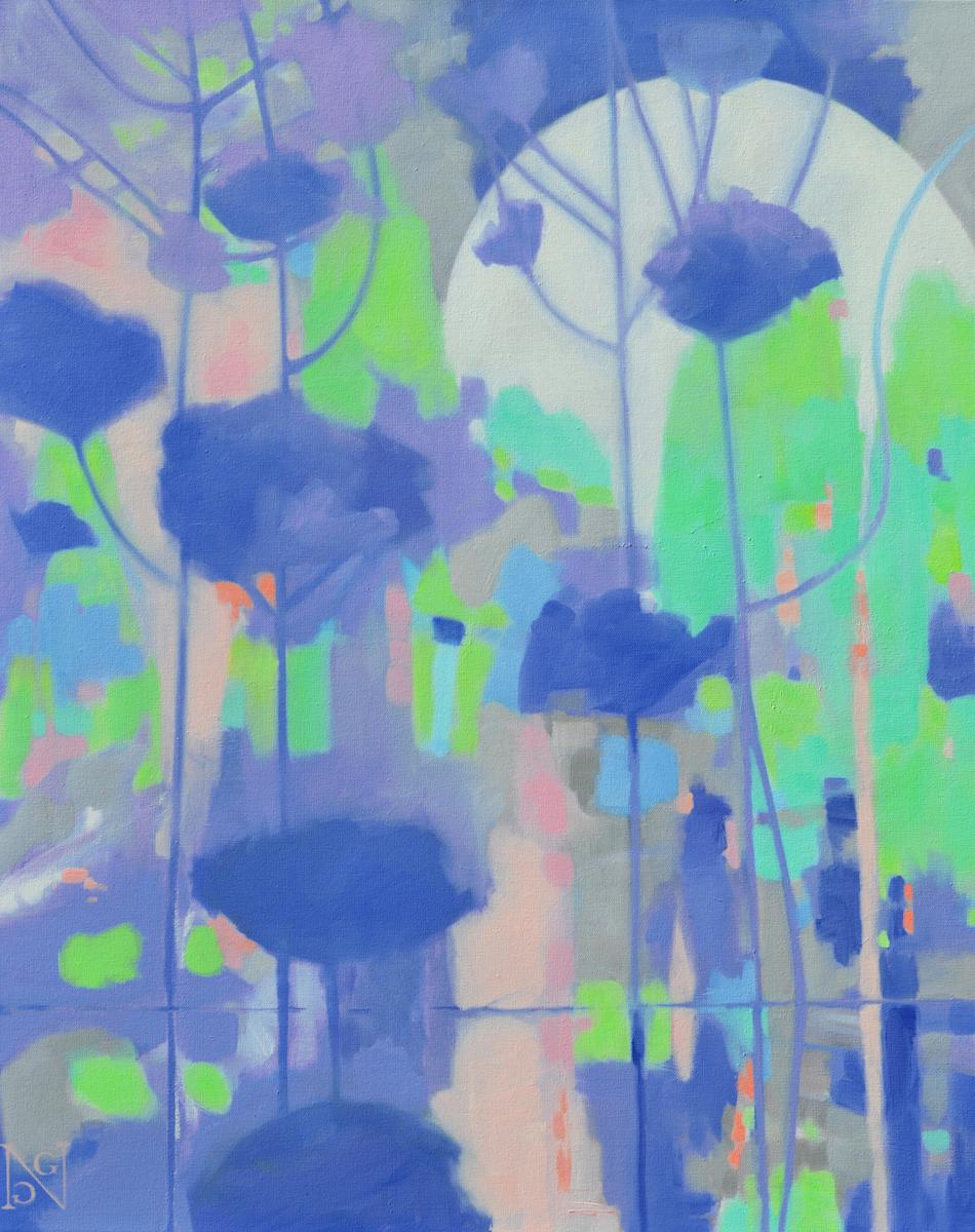 Villa View, Moonlight by Natalie George, Image 1.