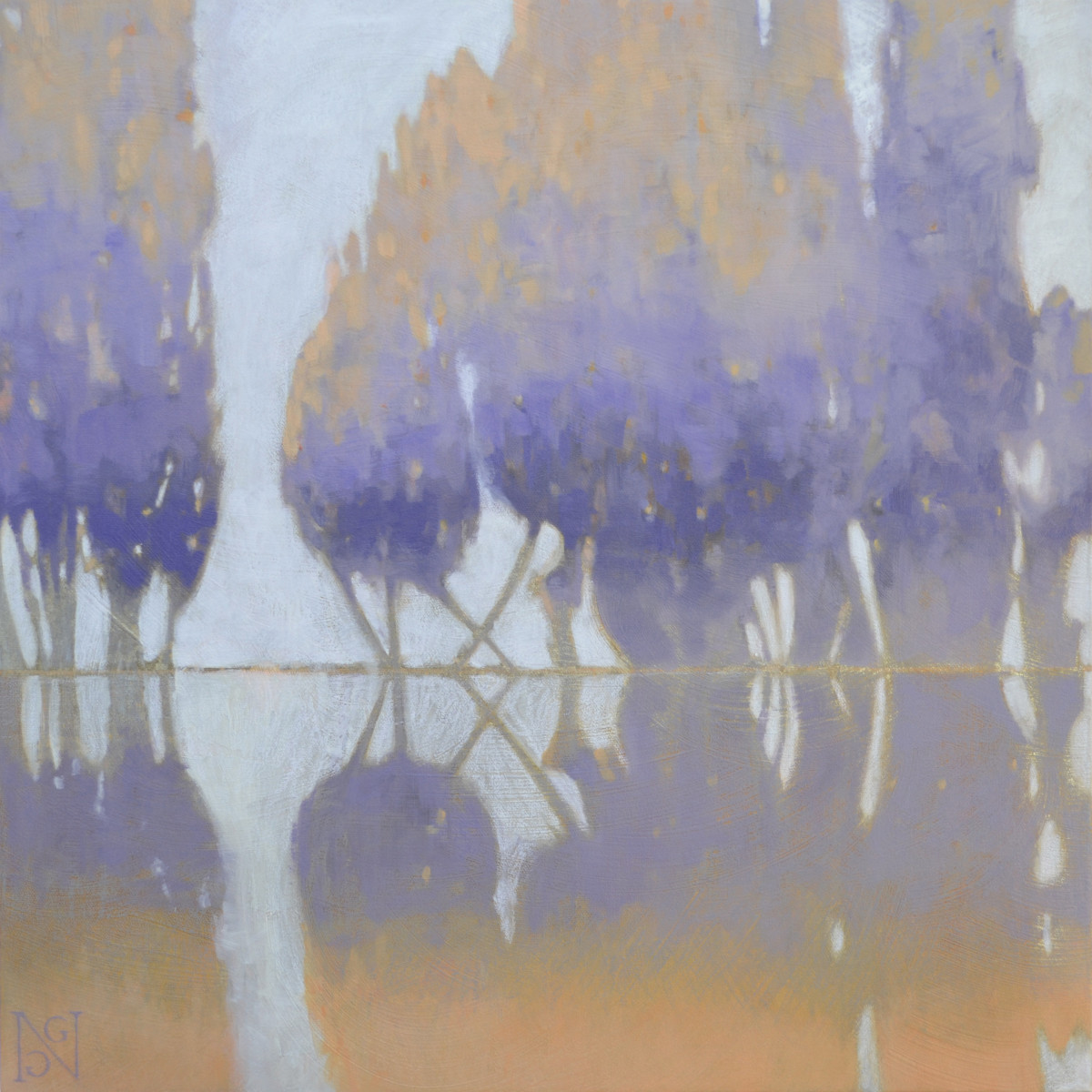 Violet Lake Cedars by Natalie George 
