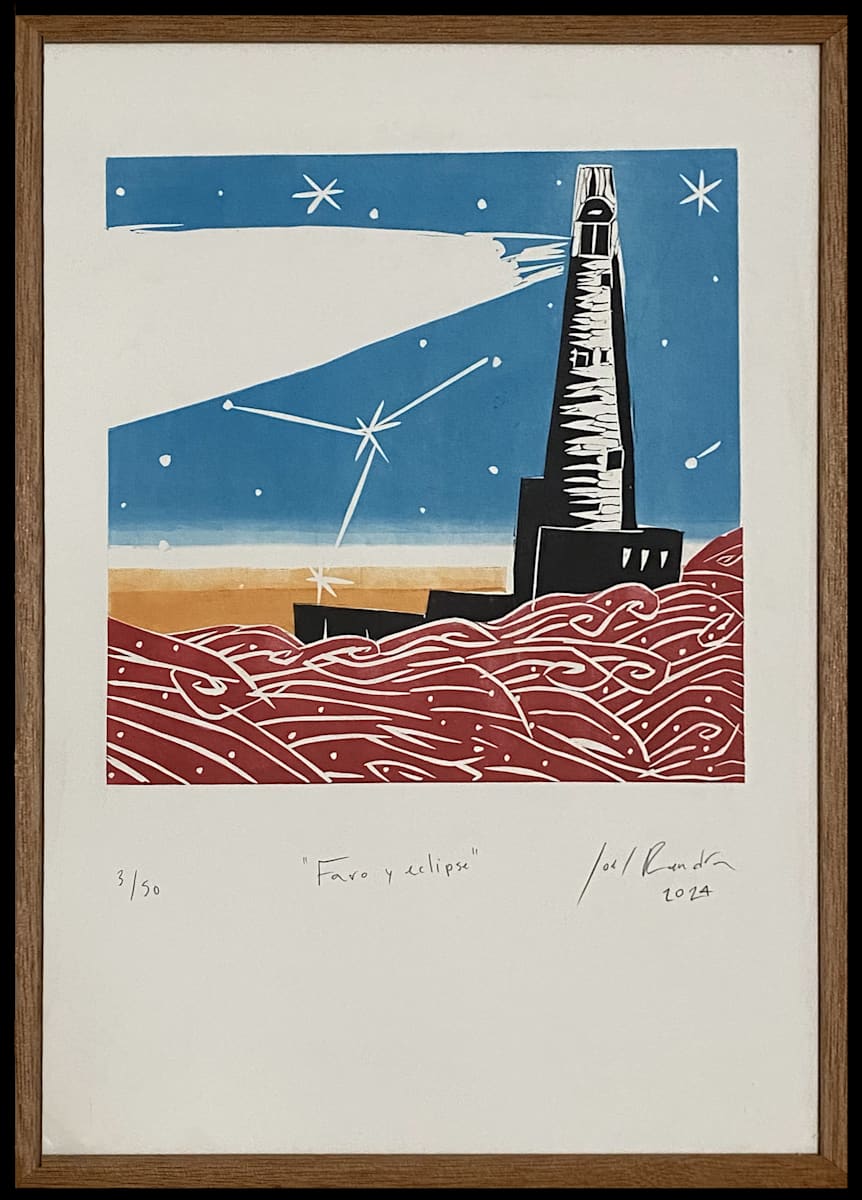 Faro y eclipse by Joel Rendón, Image 1.