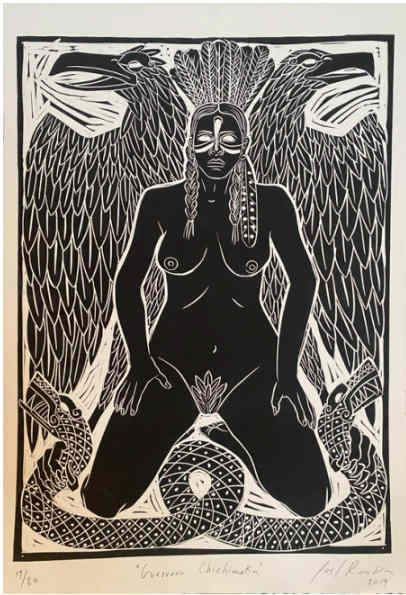 Guerrera Chichimeka by Joel Rendón, Image 1.