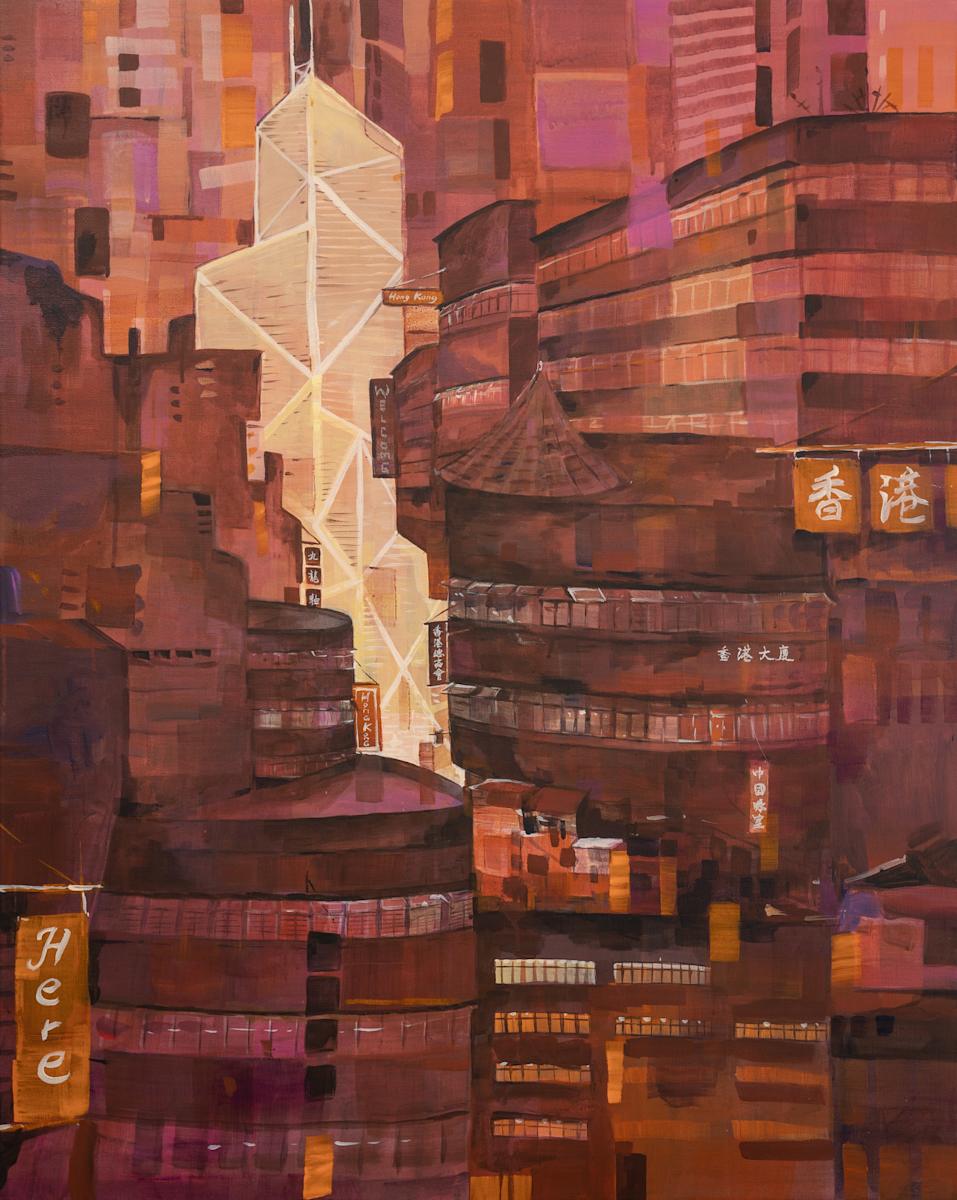 Hong Kong in Red by Elaine Chiu International Limited, Image 1.