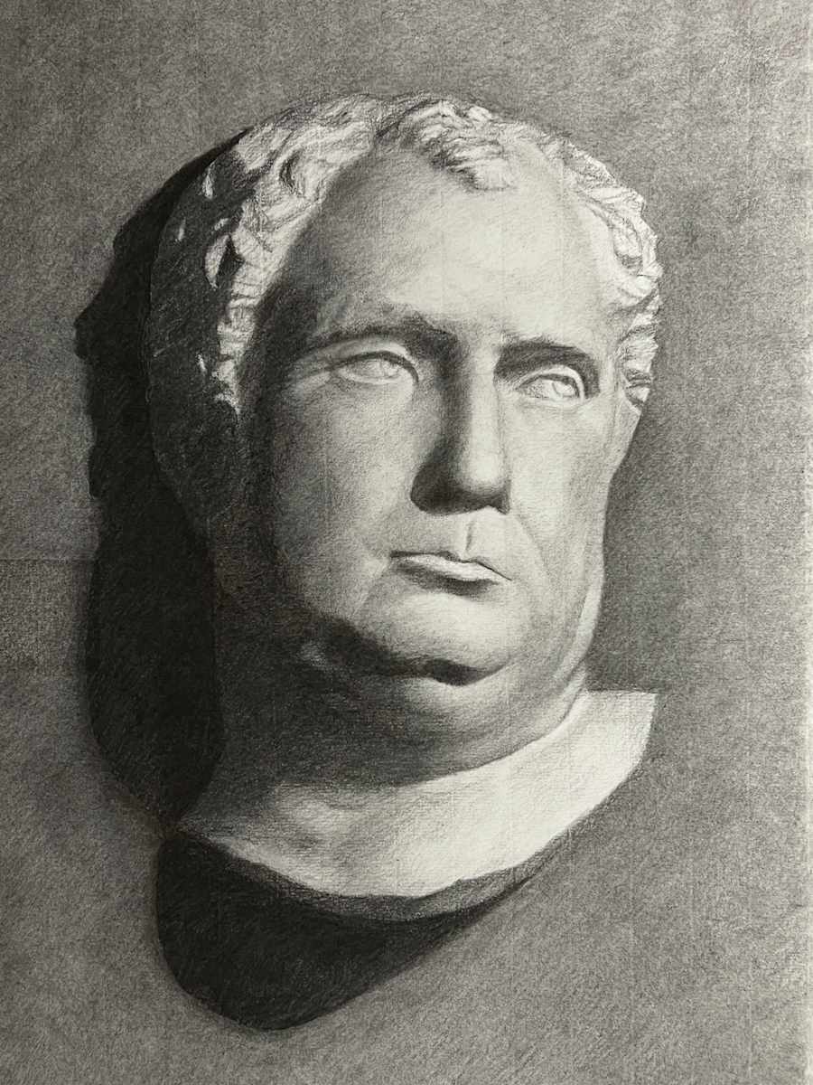 Vitellius Mask by Maura Rogers, Image 1.