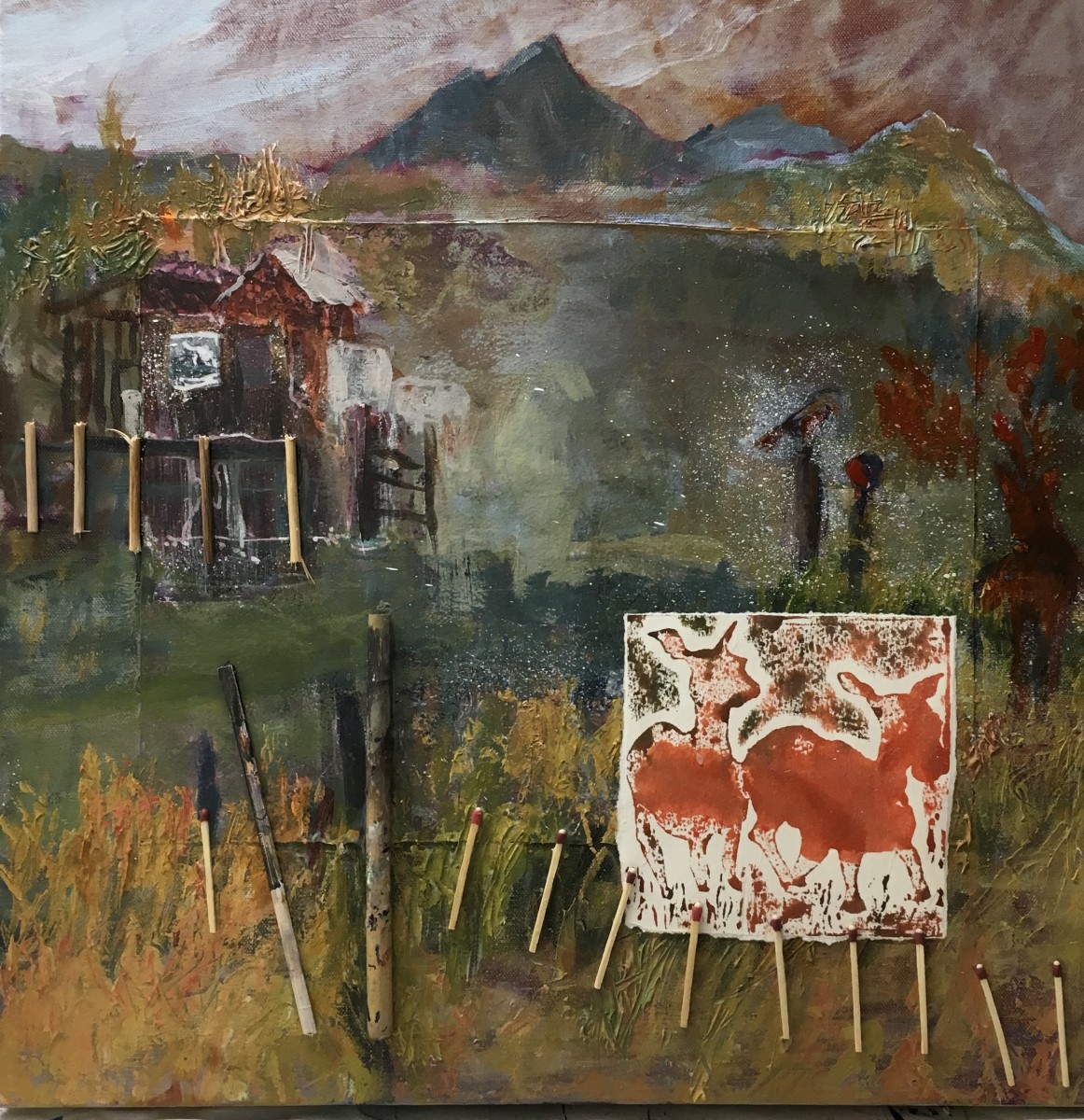 The West Is Ablaze 2 by Kay Hornick 