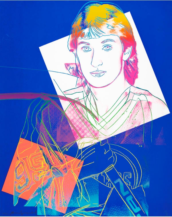 Wayne Gretzky by Andy Warhol 