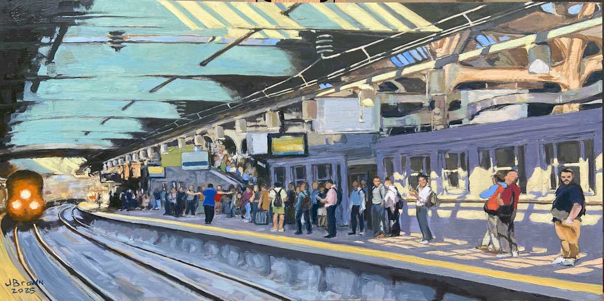 Train Platform by Jim Brown, Image 1.