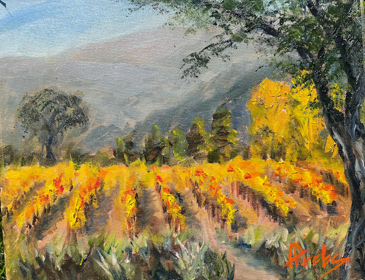 Fall Vines at Berardus by Frances Krebs, Image 7.