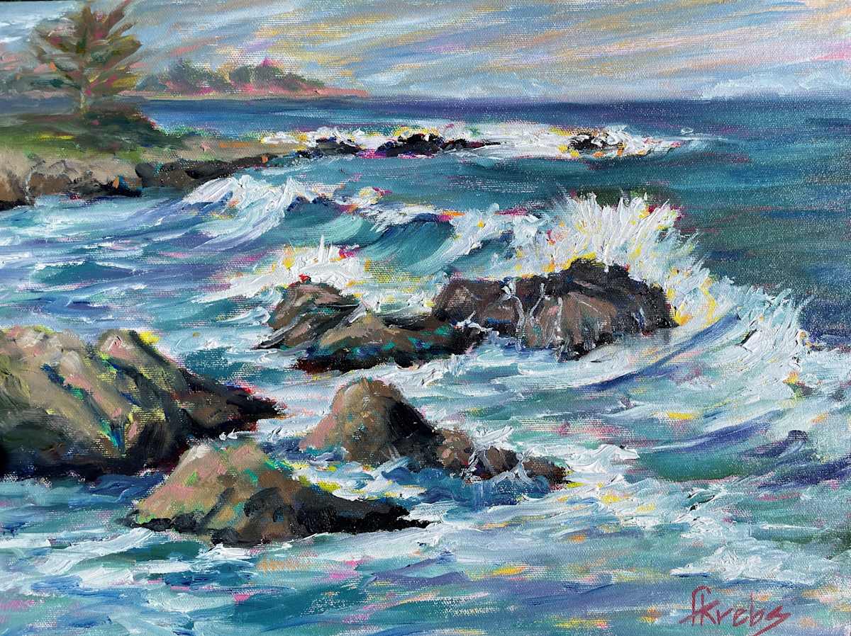 Pacific Grove Waves by Frances Krebs, Image 2.