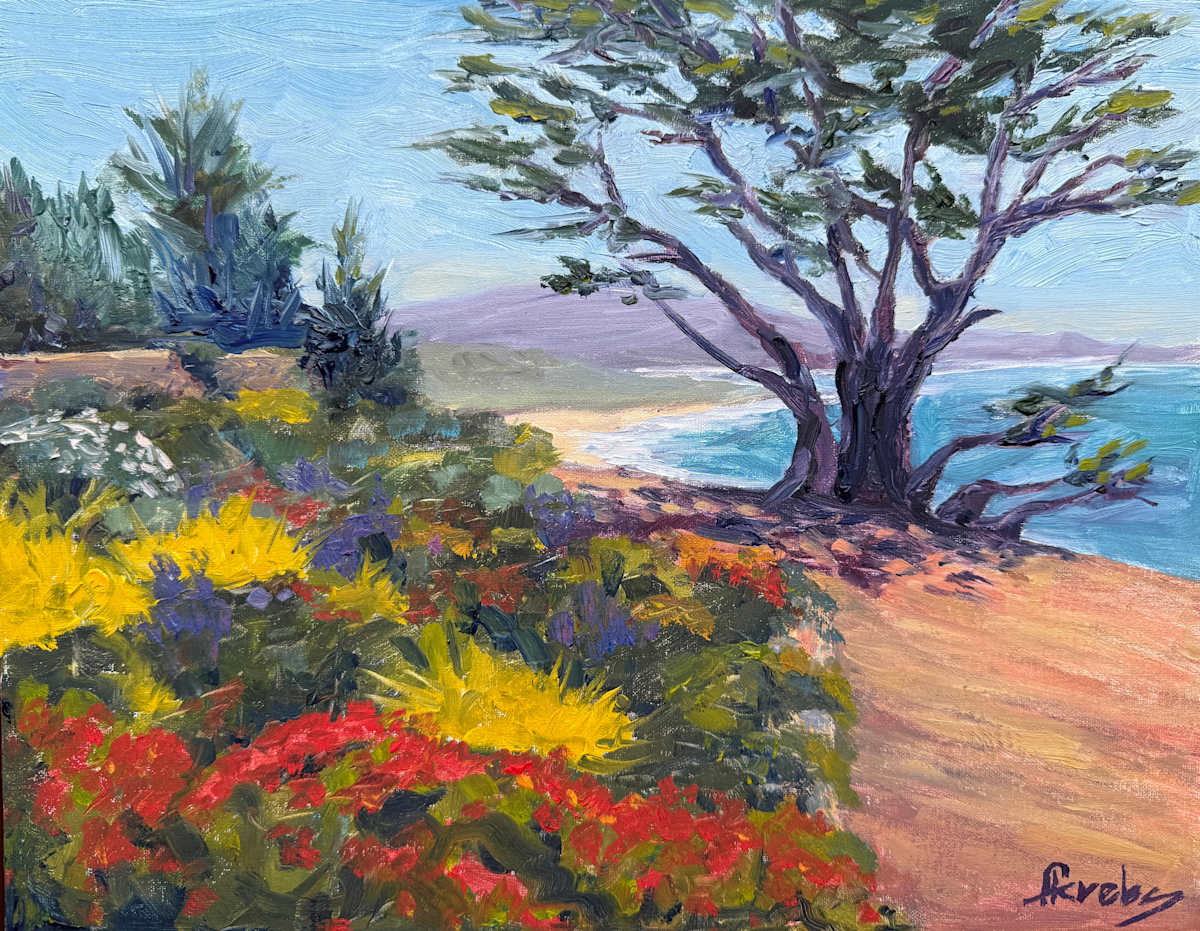 Spring in Carmel by Frances Krebs, Image 1.