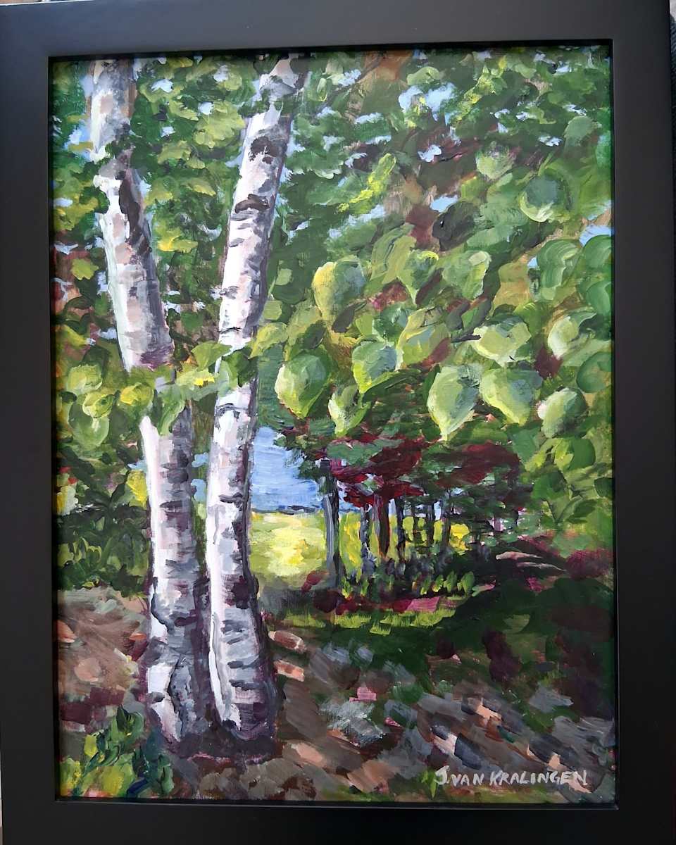 Birches by Joan van Kralingen, Image 1.