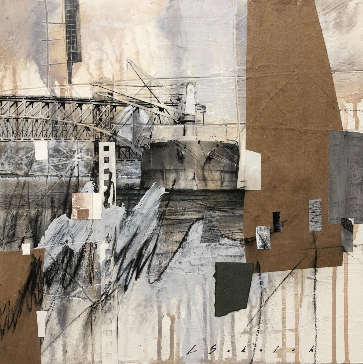 Many Arrive Destination Unknown by Lori Sokoluk 