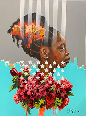 "In Her Eyes" (July 4th, 2020 ed. TIME Magazine cover) 