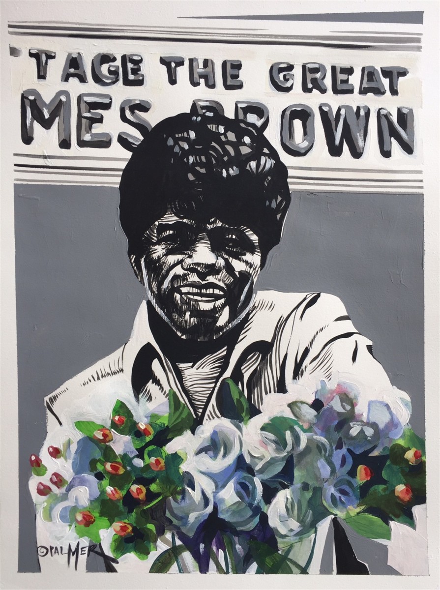 James Brown by Charly Palmer 