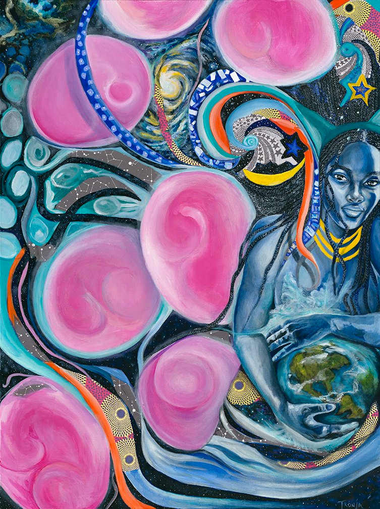 Barren One and many are my daughters by Tronja Anglero 