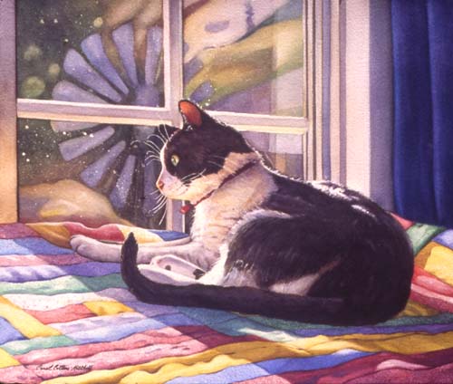 Oreo and the Windmill by Carol Cottone-Kolthoff 