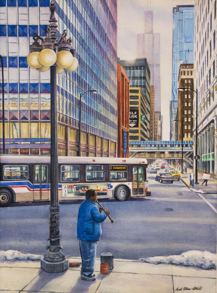 Jazz Man by Carol Cottone-Kolthoff 