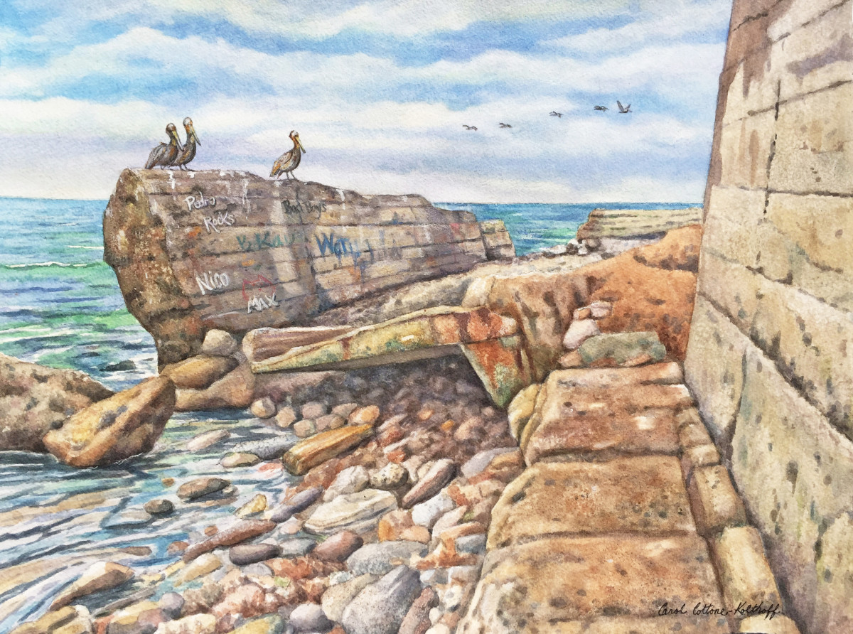 Pedro Rocks by Carol Cottone-Kolthoff 