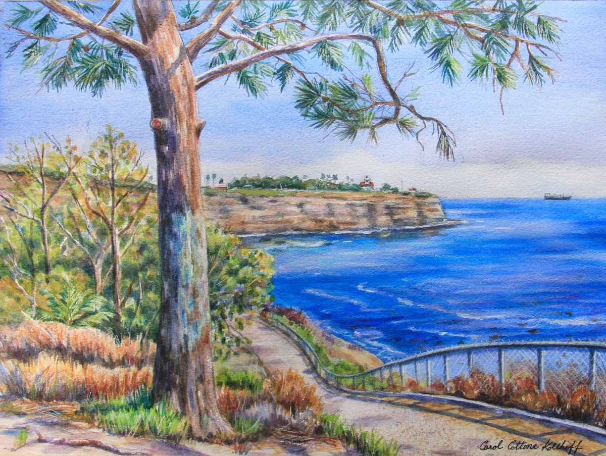 Point Fermin Path by Carol Cottone-Kolthoff, Image 1.