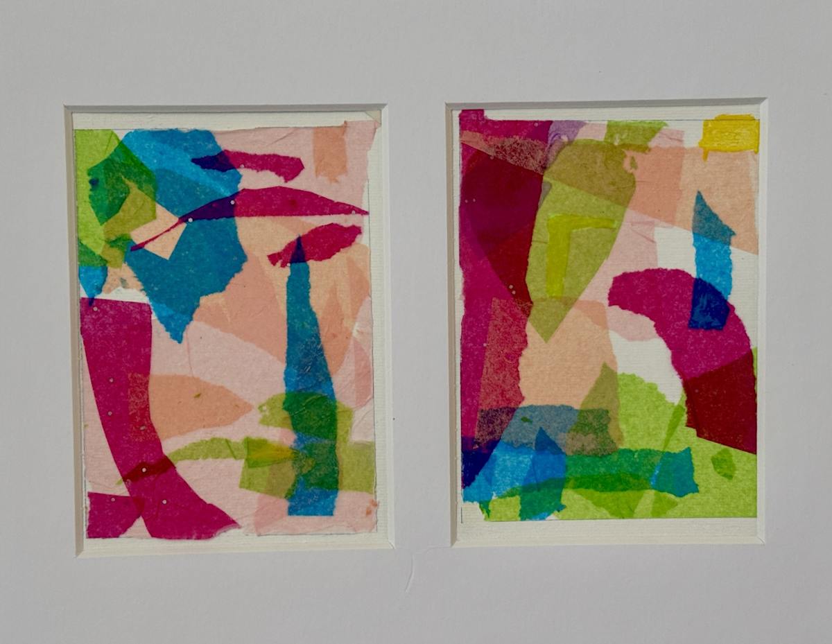 Color Conversations 3 & 4 by Kathy Kenny Art, Image 1.