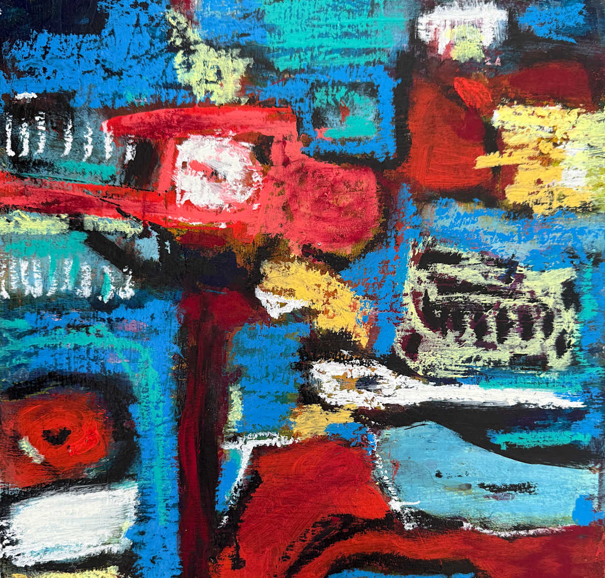 Flashpoint [Intermezzo Series] by Kathy Kenny Art, Image 1.
