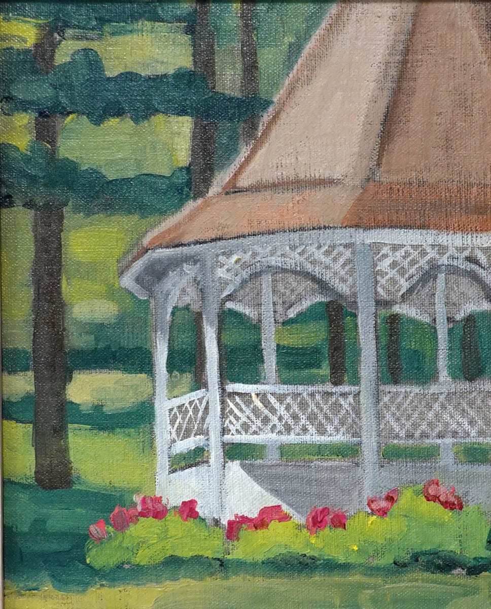 August at the Gazebo by Judy Kelly 