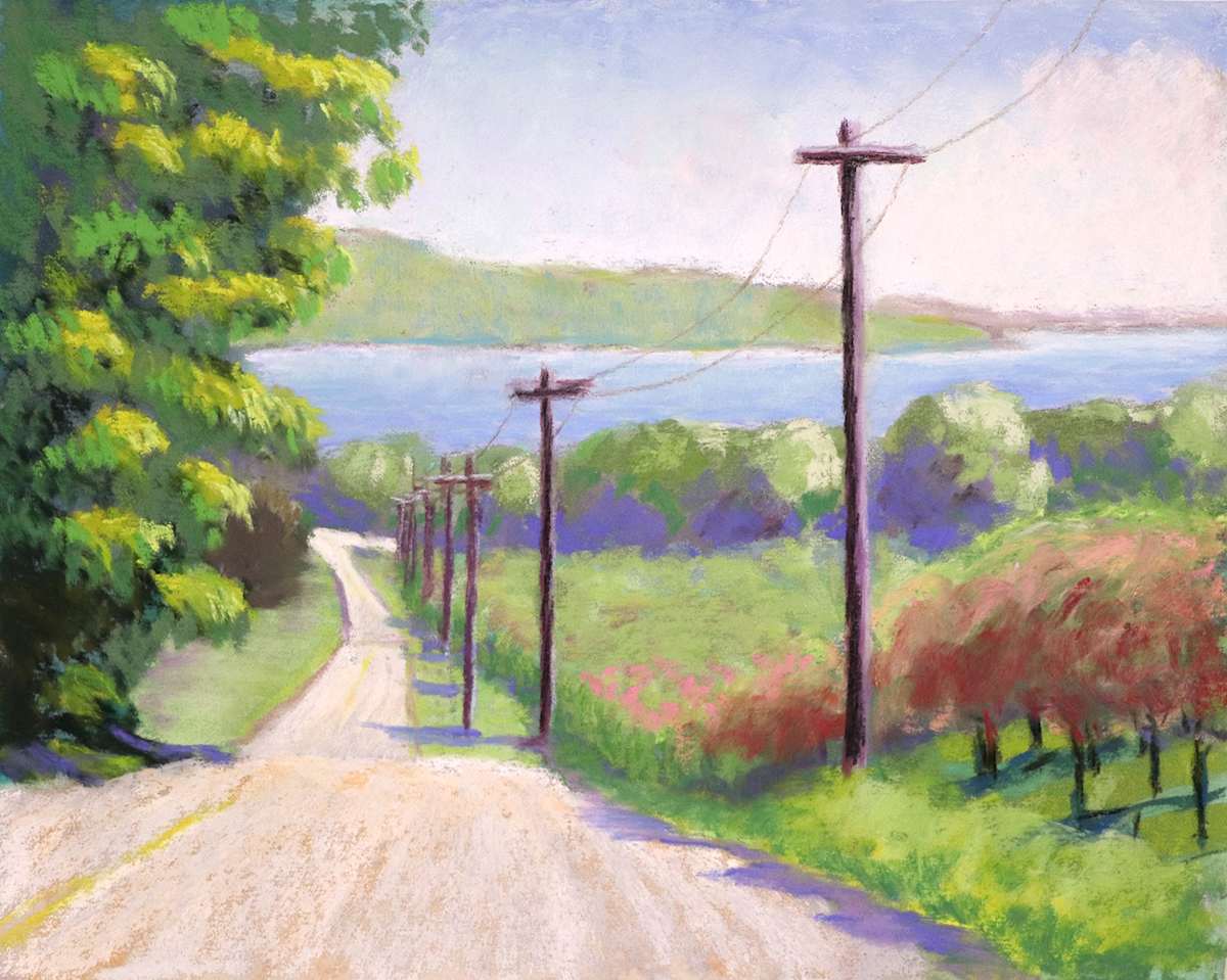 View from Donny Brook Hill by Judy Kelly 