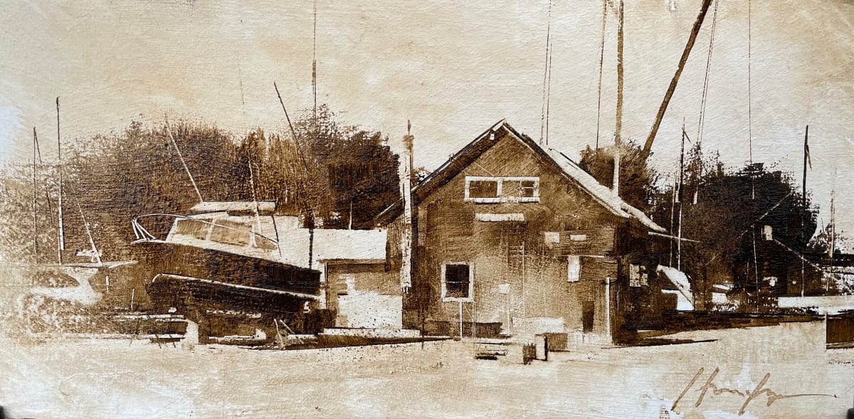 ENGINE SHOP, OXFORD by Charlie Hunter, Image 2.