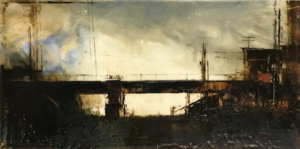 CITY DROPS (INTO THE NIGHT) by Charlie Hunter, Image 1.