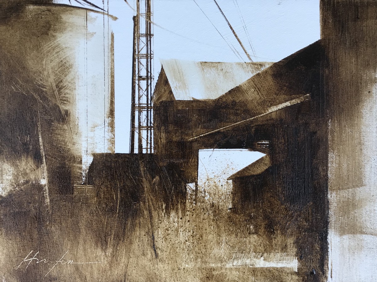 COTTON GIN, Late Afternoon - Study by Charlie Hunter 