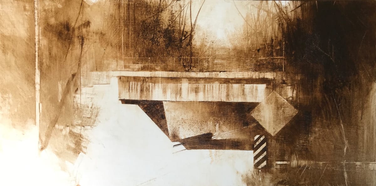 Abandoned Railroad Overpass, Cordova, Maryland by Charlie Hunter, Image 1.